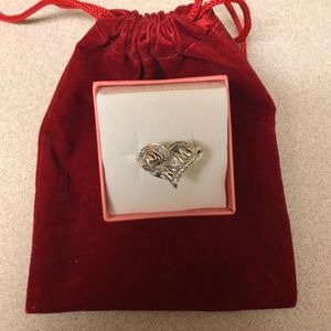 Vintage Sterling Silver Mom Ring